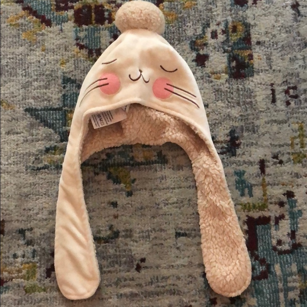 Zutano 6 month bunny hat